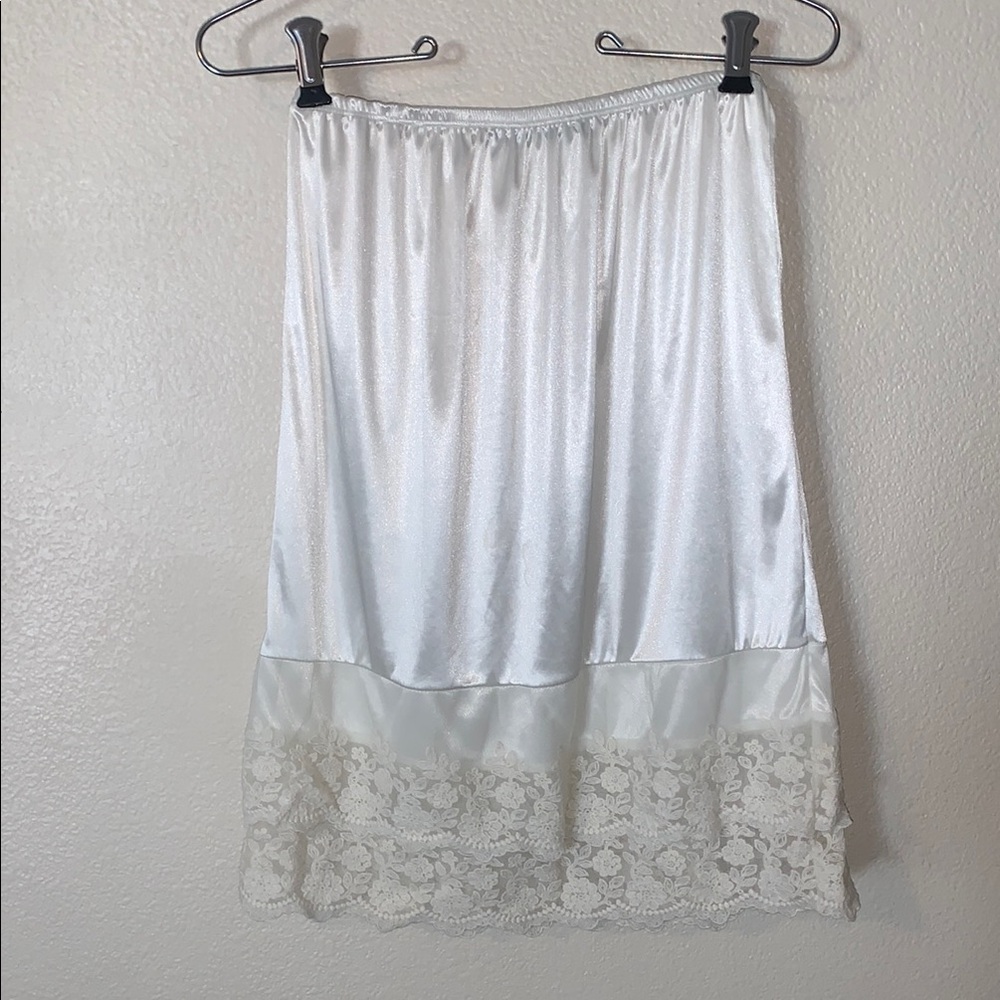 Ladies O2 Collection Slip Girl Ivory Small VTG - Picture 4 of 6